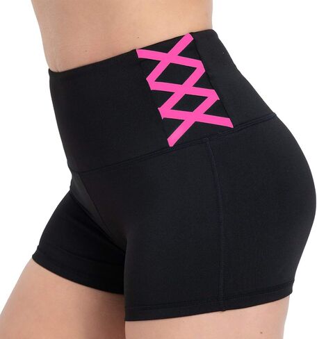 Kipro Women's Workout Yoga Shorts High Waist Tummy Control Athletic Sports Volleyball Short Leggings in Saudi Arabia