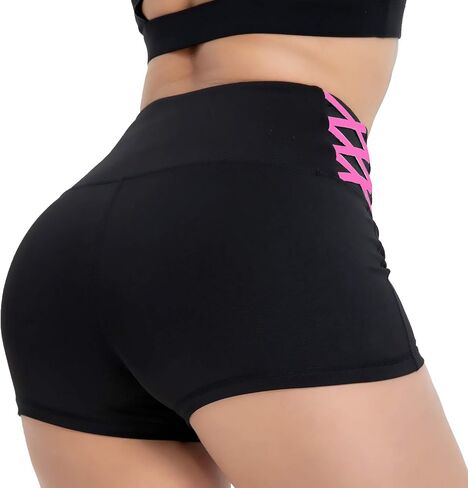 Kipro Women's Workout Yoga Shorts High Waist Tummy Control Athletic Sports Volleyball Short Leggings in Saudi Arabia