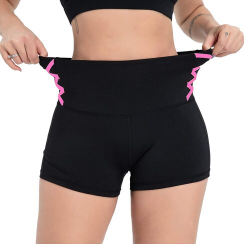 Kipro Women's Workout Yoga Shorts High Waist Tummy Control Athletic Sports Volleyball Short Leggings in Saudi Arabia