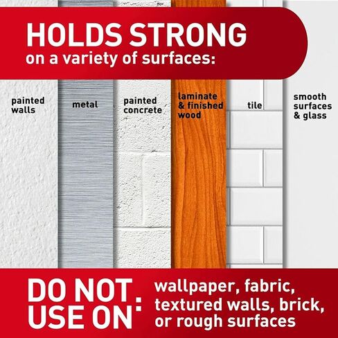 شريط تعليق الصور متوسط ​​الحجم من كوماند 2363829، 12 قطعة (17204-12ES) in Kuwait