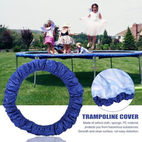 وسادة أمان بديلة للترامبولين من iayokocc، غطاء زنبركي محيطي مقاوم للماء وممتص للصدمات من 3 طبقات للاستخدام في الهواء الطلق (الحجم: 32 بوصة) in Kuwait