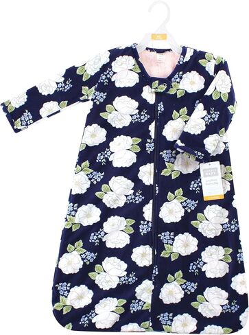 Hudson Baby Unisex Baby Long Sleeve Plush Faux Fur Sleeping Bag, Wearable Blanket, Modern Rainbow, 12-18 Months in Saudi Arabia