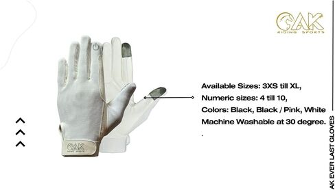 قفازات AK للجنسين من Ever Last Micro Suede لجميع المواسم لركوب الخيل قفازات الفروسية AKRS-5298 in Kuwait