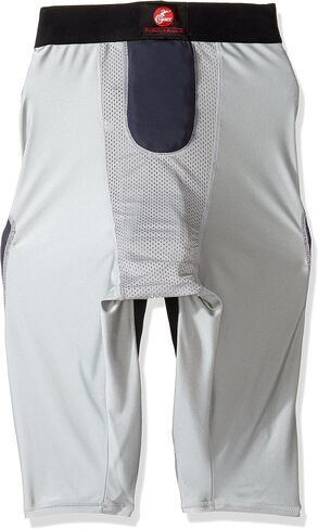 Cramer Hurricane 7 Pad Football Girdle, with Thigh, Hip and Tailbone Pads, Football Pants with Foam Padding for Extra Protection, Football Practice Gear with Intergrated Girdle, White, 2X- Large in Saudi Arabia