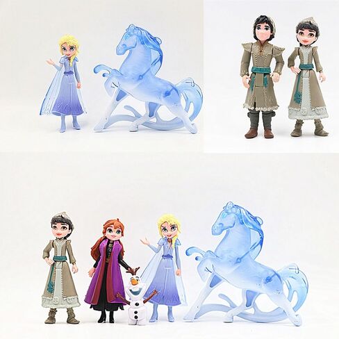 Frozen Cake Topper, 12Pcs Frozen Cake Decorations Action Figures, Frozen Action Figure, Mini Figurines Toy Frozen Cake Decoration for Kids Birthday Baby Shower Frozen Theme Party Supplies Birthday in Saudi Arabia