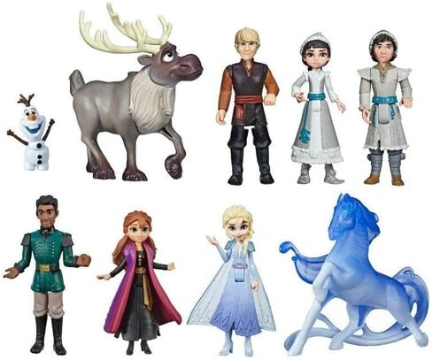 Frozen Cake Topper, 12Pcs Frozen Cake Decorations Action Figures, Frozen Action Figure, Mini Figurines Toy Frozen Cake Decoration for Kids Birthday Baby Shower Frozen Theme Party Supplies Birthday in Saudi Arabia