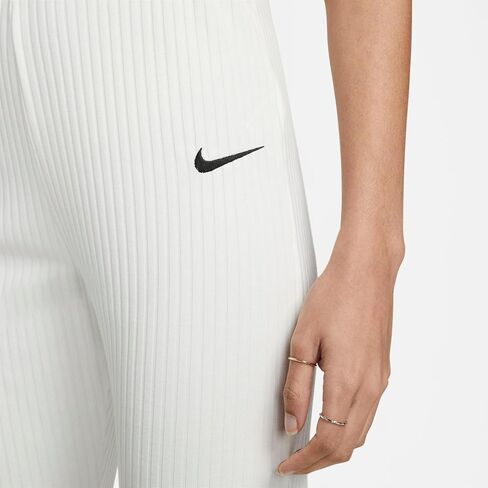 Nike Sportswear Women's High-Waisted Ribbed Jersey Flared Adult DV7868-133, Size M in Saudi Arabia