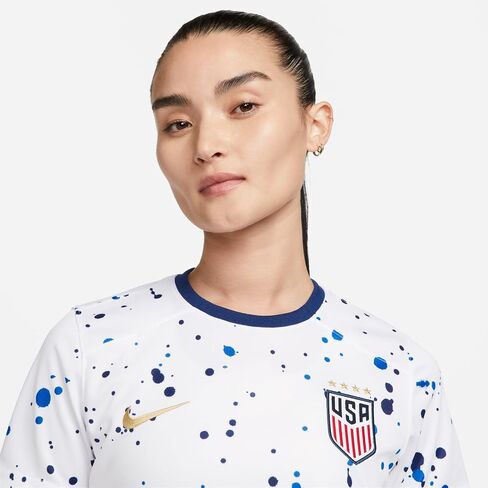تي شيرت جيرسي لكرة القدم الرئيسية من Nike 2023-2024 USA WWC (للسيدات) باللون الأبيض in Saudi Arabia