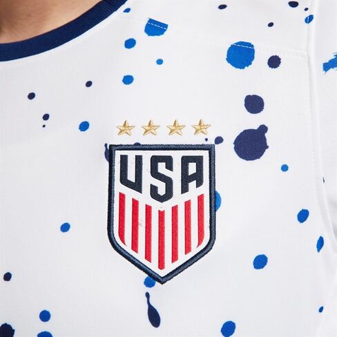 تي شيرت جيرسي لكرة القدم الرئيسية من Nike 2023-2024 USA WWC (للسيدات) باللون الأبيض in Saudi Arabia