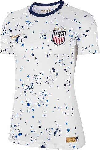 تي شيرت جيرسي لكرة القدم الرئيسية من Nike 2023-2024 USA WWC (للسيدات) باللون الأبيض in Saudi Arabia