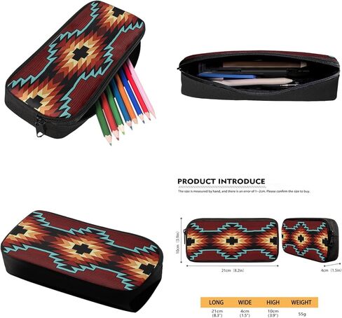 SEANATIVE Lightweight Laptop Backpack Set with Aztec Tribal School Bookbag Lunch Bag Pencil Case in Saudi Arabia