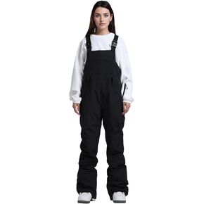 Women Snowboard Bib Snow Pants Overalls Outdoor Sport Snowboarding Pants Warm Waterproof Windproof Ski Bibs