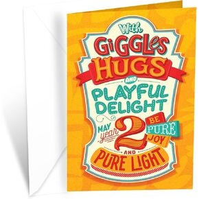 Prime Greetings 16th Birthday Card, Made in America, Eco-Friendly, Thick Card Stock with Premium Envelope 5in x 7.75in, Packaged in Protective Mailer
