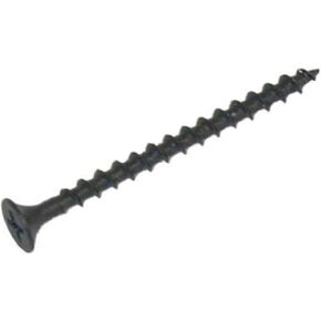 42400 6-Inch x 1-Inch Coarse Thread Phillips Drywall Screw, 100-Pack, Black