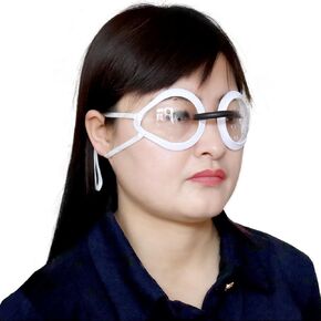 2 Pack Eye Shield Plastic Eye Shield Eye Patch for Eye Surgery Covering Breathable After Surgery Eye Protection Cataract Surgery Eye Patch Covered Edge Transparent Ventilated Eye Protections
