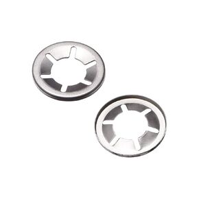uxcell Internal Tooth Star Washers M14 x 28mm Stainless Steel Push on Lock Washer Locking Clips Fastener 50pcs