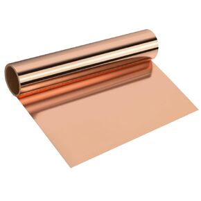 Thin Copper Sheet Roll 99.99% Pure Copper Foil for Crafts Bendable Soft Copper Sheet 0.001x3.94x78.74 Inches Flashing Strip Metal Plate 0.03x100x2000mm