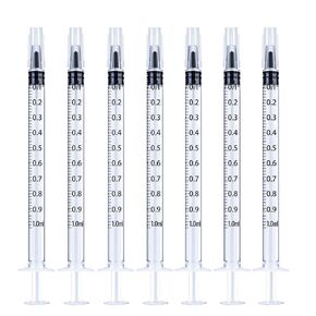 12 Pack 5 ml Syringe for Liquid without Needle,Syringe with Cap,Individually Wrapped,for Oral,Scientific Labs,Measurement,Dispensing,Oil or Glue Applicato