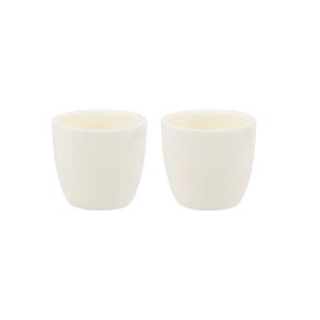uxcell Corundum Alumina Crucible Cup 10ml for Foundry Melting Casting Refining 2pcs