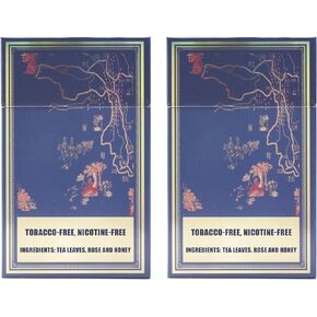 Herbal Sticks - Tobacco Free, Nicotine Free - Help Quit Smoking, Smoking Cessation aids, 2 Packs，40 Smokes