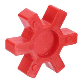 uxcell L099/L100 Jaw Coupling Insert, Urethane Flexible Solid Type Jaw Coupling Center Insert for L Jaw Coupling L-Jaw Coupler Set, Red