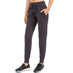 Women's Joggers Pants with Pockets, High Waist Drawstring Athletic Tapered Sweatpants for Women Workout, Lounge