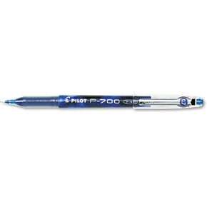 قلم جل بايلوت P-700، حبر أسود، ناعم 0.7 مم، دزينة (PIL38610)