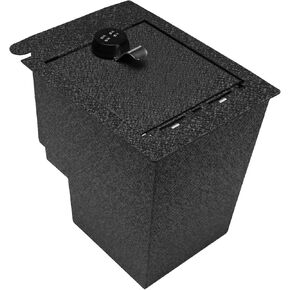 Center Console Gun Safe - Console Gun Vault Compatible with 2010-2024 Toyota 4Runner, Fingerprint Lock with Backup Key.