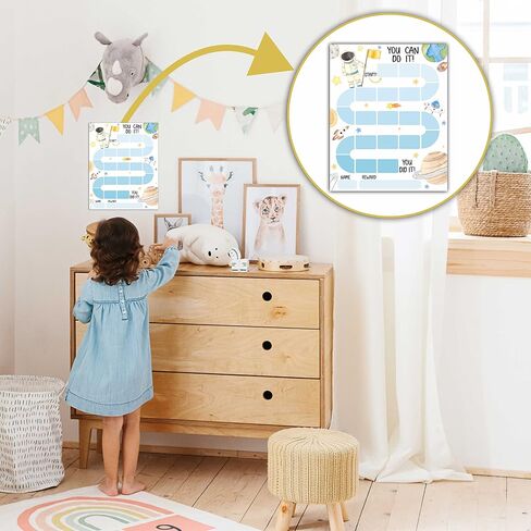 20 Superhero Reward Chart with 432 Round Stickers, Incentive Behavior Chart for Kids at Home Classroom, Kids Routine Daily Chore Sticker Chart-B12 in Kuwait