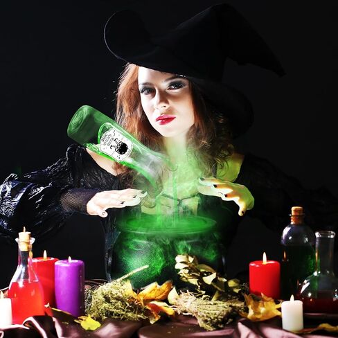 DIY Floating Potions,Halloween Potion Bottles With Float Potion,Halloween Decorations Indoor With Witch Brew in Kuwait
