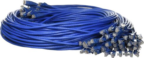 Eaton Tripp Lite Cat6 Gigabit Snagless Molded Patch Cable (RJ45 M/M) - Blue - 50 Piece Bulk Pack, 7-ft.(N201-007-BL50BP) in Kuwait