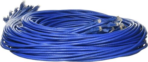 Eaton Tripp Lite Cat6 Gigabit Snagless Molded Patch Cable (RJ45 M/M) - Blue - 50 Piece Bulk Pack, 7-ft.(N201-007-BL50BP) in Kuwait