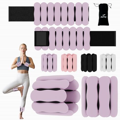 Adjustable Ankle Weights for Women Men Kids,Weighted Pilates Wrist Weights Set for Walking Running,1 Pair (1Lb Each) Silicone Arm & Leg Weight for Gym Fitness Swimming Yoga Dance Physical Therapy in Saudi Arabia