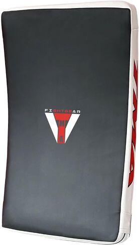 TMA Kick Shield Muay Thai Kickboxing, Heavy Curved Kicking Striking Body Pad, Punching Foot Target MMA Boxing Training, 3 Padded Handles, Martial Arts Karate TKD Taekwondo (ONE PAD ONLY) in Kuwait