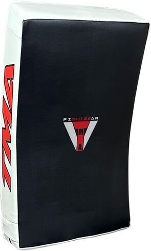 TMA Kick Shield Muay Thai Kickboxing, Heavy Curved Kicking Striking Body Pad, Punching Foot Target MMA Boxing Training, 3 Padded Handles, Martial Arts Karate TKD Taekwondo (ONE PAD ONLY) in Kuwait
