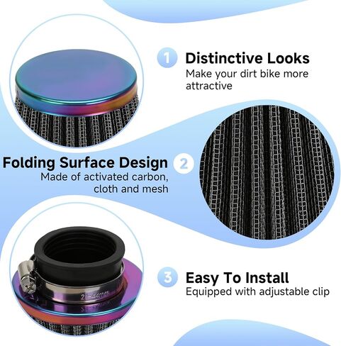 YOXUFA PZ19 Carburetor 19mm Carb Cable Choke Air Filter Kit for TaoTao SSR KAYO FOX 70cc 50cc 90cc 110cc 125cc Kazuma Apollo Coolster Peace Sports Hawk Chinese ATV Dirt Pit Bike 4 Wheeler Quad Parts in Saudi Arabia