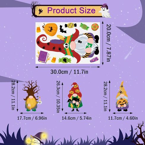 9 Sheets 4th of July Window Clings, Independence Day Window Stickers, Patriotic Window Decorations Gnome Window Decals for 4th of July Home School Office Decoration Party Supplies in Saudi Arabia