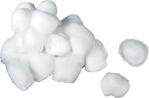 Medline Non-Sterile Cotton Balls, Medium, 1", Perfect for Medical and Cosmetic Use, Pack of 2000 in Saudi Arabia