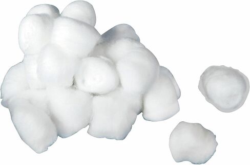 Medline Non-Sterile Cotton Balls, Medium, 1", Perfect for Medical and Cosmetic Use, Pack of 2000 in Saudi Arabia