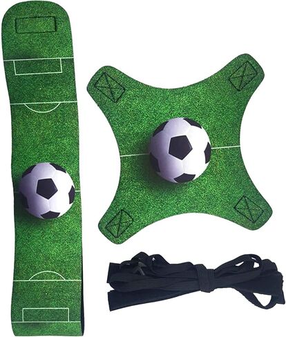 مدرب كرة القدم/الكرة الطائرة/الرجبي، ركلة كرة القدم، التدريب الفردي، المساعدة في التحكم في المهارات، حزام خصر قابل للتعديل للأطفال والكبار، يناسب مقاسات الكرة 3 و4 و5 in Kuwait