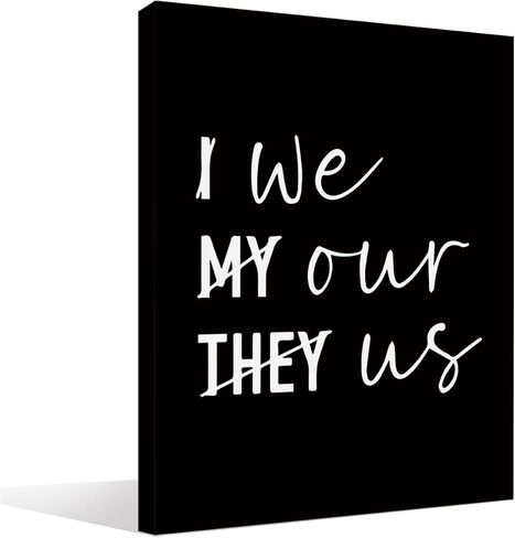 OXW Teamwork Canvas Wall Art for Office - Motivational Posters Teamwork Quotes Prints, Team Artwork Decor for Office Workplace, 11x14 Inch in Saudi Arabia
