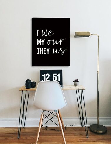 OXW Teamwork Canvas Wall Art for Office - Motivational Posters Teamwork Quotes Prints, Team Artwork Decor for Office Workplace, 11x14 Inch in Saudi Arabia