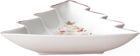 Villeroy & Boch Winter Bakery Delight Bowl, 24,5cm, White, Red, Brown in Kuwait