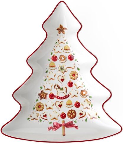 Villeroy & Boch Winter Bakery Delight Bowl, 24,5cm, White, Red, Brown in Kuwait