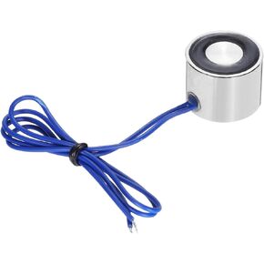 uxcell DC12V 4KG Lift Holding Electromagnet Sucking Disc Electric Lifting Magnet Solenoid