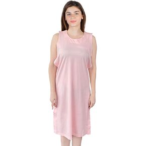 EZGOODZ Pink Cotton Patient Gown, Large. Pack of 1 Hospital Gowns for Women. 100% Cotton Cloth Breathable Hospital Patient Gowns for Women. Machine-Washable Hospital Patient Clothing