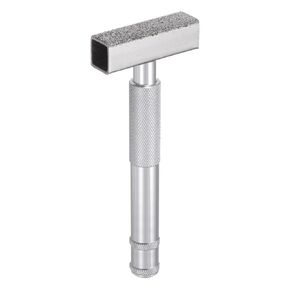 HARFINGTON Grinding Wheel Dresser 36 Grit Diamond Grinding Wheel Stone Dressing Tool with Flat Diamond Coated Surface for Grinding Truing Deburring Wheels, Silver