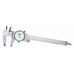 INSIZE 1311-4 Dial Caliper, 0-4", Graduation 0.001"
