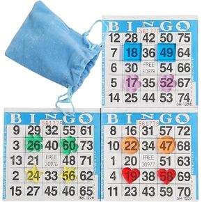 Bingo Waiters Set of 12 with Carrying Pouch