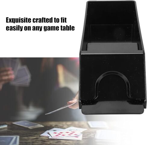 6-Deck Blackjack Dealing Shoe, Playing Card Dealer, Manual Playing Card Shuffler, Poker Playing Board Game Tool Accessory Great for Home & Tournament in Saudi Arabia
